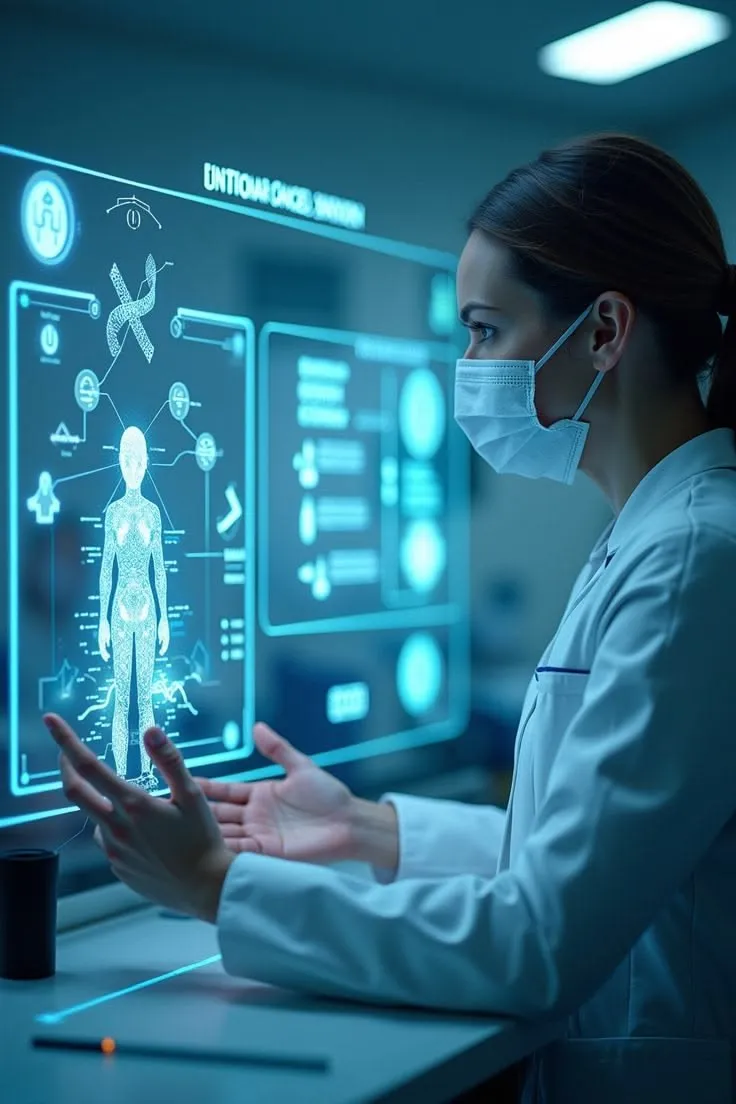 Healthcare Modern Facility Ecosystem Layout View