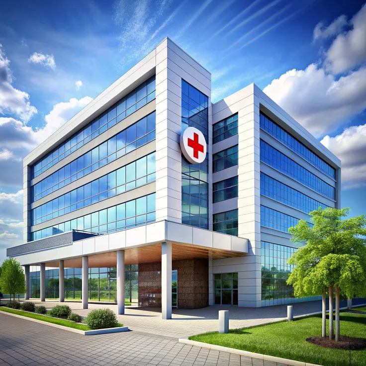 Health System Modern Architecture Facility